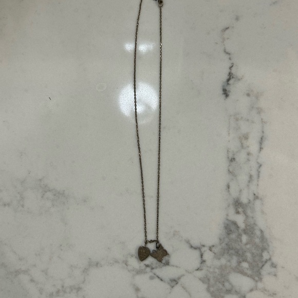 Gucci butterfly and heart necklace (authentic) - Picture 2 of 6